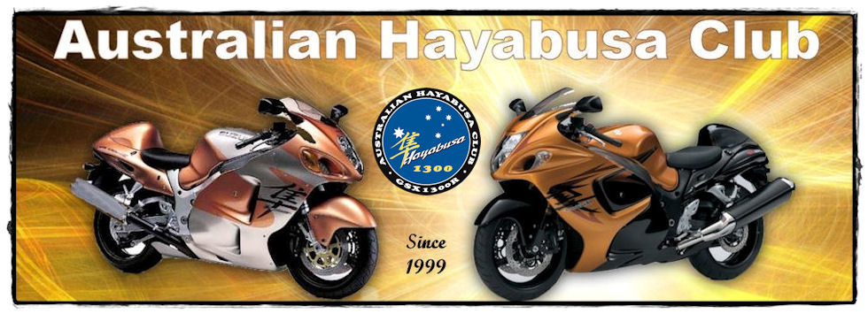 Welcome to The Australian Hayabusa Club Forum - ARCHIVE ONLY VERSION - NEW REGISTRATIONS & POSTS DISABLED